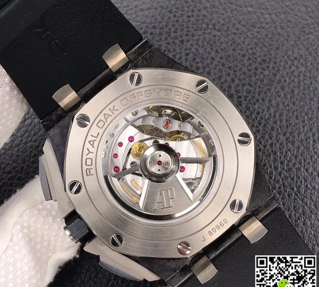 Audemars Piguet Royal Oak Offshore 26405CE.OO.A002CA.01 JF Factory 1:1 Best Edition Replica Watch V2 Black Strap